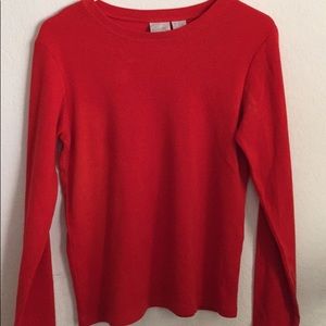 Fiorlini International Red Long Sleeve Shirt M